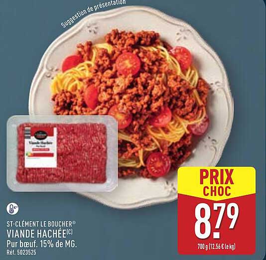 VIANDE HACHÉE ST-CLÉMENT LE BOUCHER®