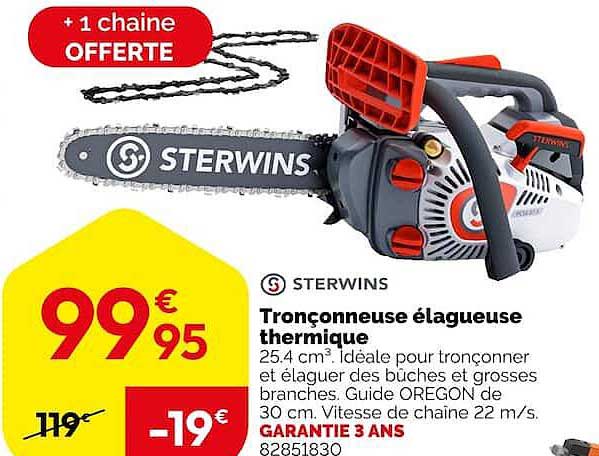 + 1 chaine OFFERTE