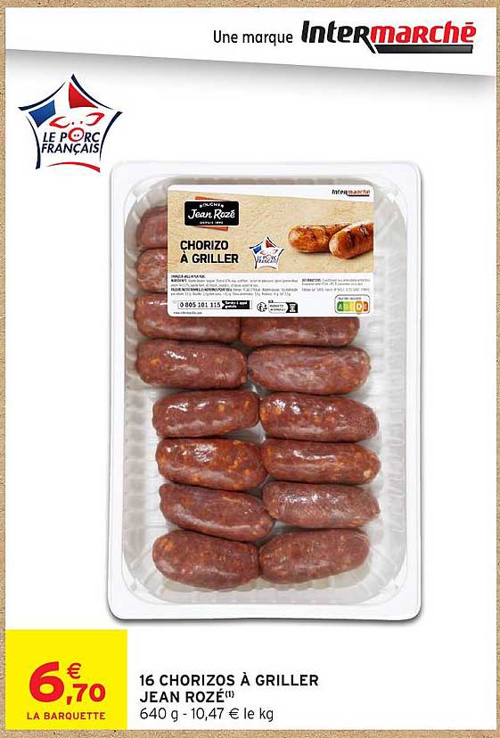16 CHORIZOS À GRILLER JEAN ROZÉ(1)
