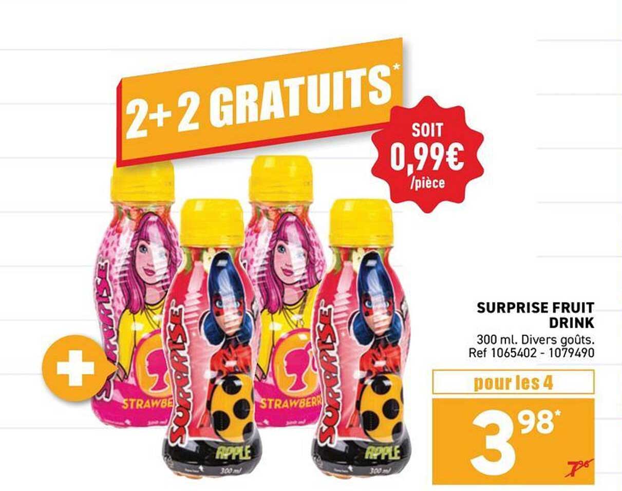 2+ 2 GRATUITS*