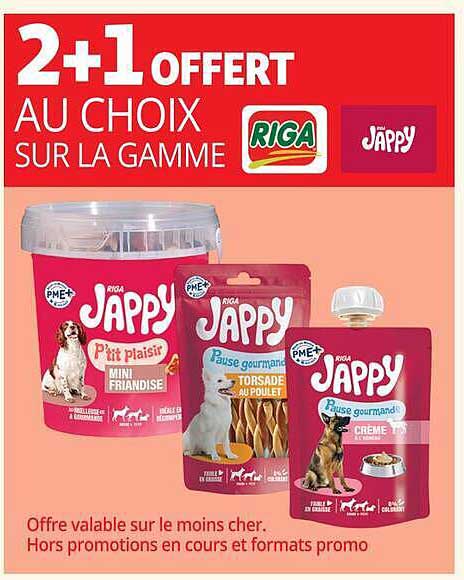 2+1 OFFERT AU CHOIX SUR LA GAMME