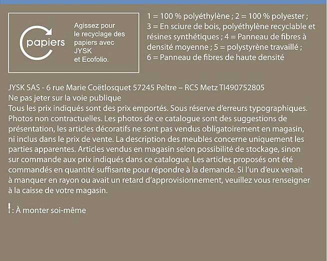 Agissez pour le recyclage des papiers avec JYSK et Ecolfolio.