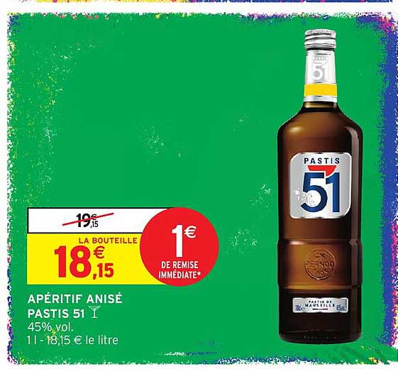 APÉRITIF ANISÉ PASTIS 51