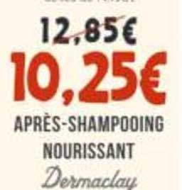 APRÈS-SHAMPOOING NOURRISSANT Dermaclay