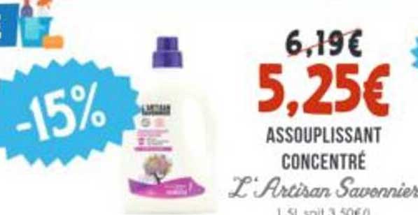 ASSOUPLISSANT CONCENTRÉ L'Artisan Savonnier