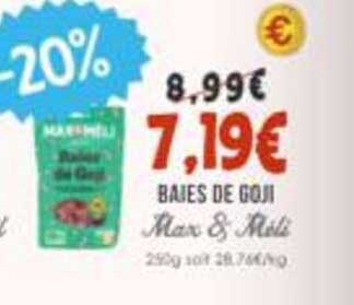 BAIES DE GOJI Max & Mélè