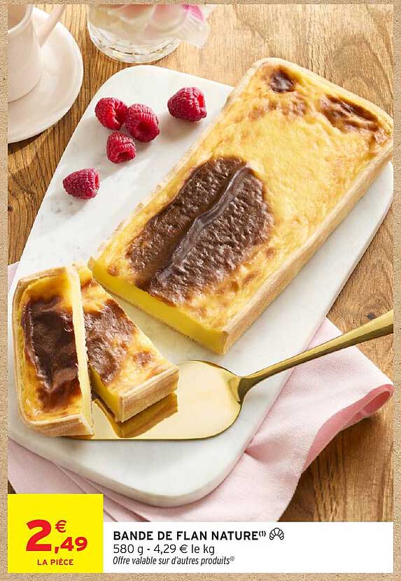 BANDE DE FLAN NATURE(1)