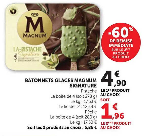 BATONNETS GLACES MAGNUM SIGNATURE