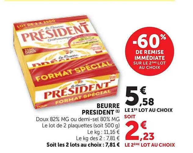 BEURRE PRESIDENT