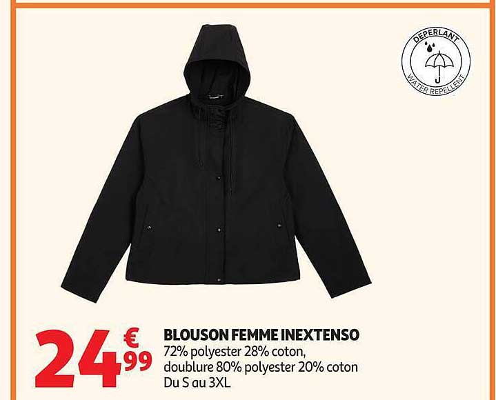 BLOUSON FEMME INEXTENSO