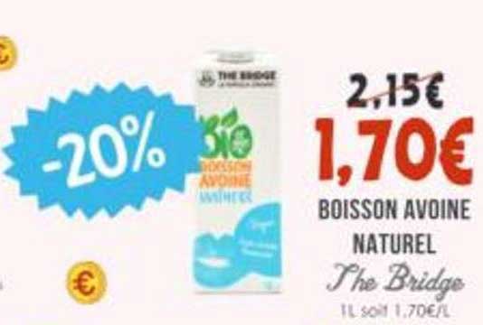 BOISSON AVOINE NATUREL The Bridge