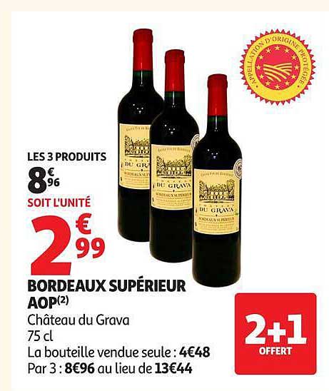 BORDEAUX SUPÉRIEUR AOP Château du Grava 75 cl