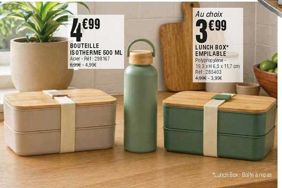 BOUTEILLE ISOTHERME 500 ML
