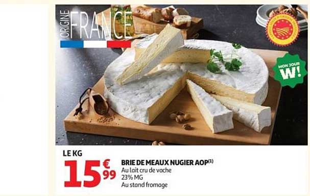 BRIE DE MEAUX NUGIER AOP(1)