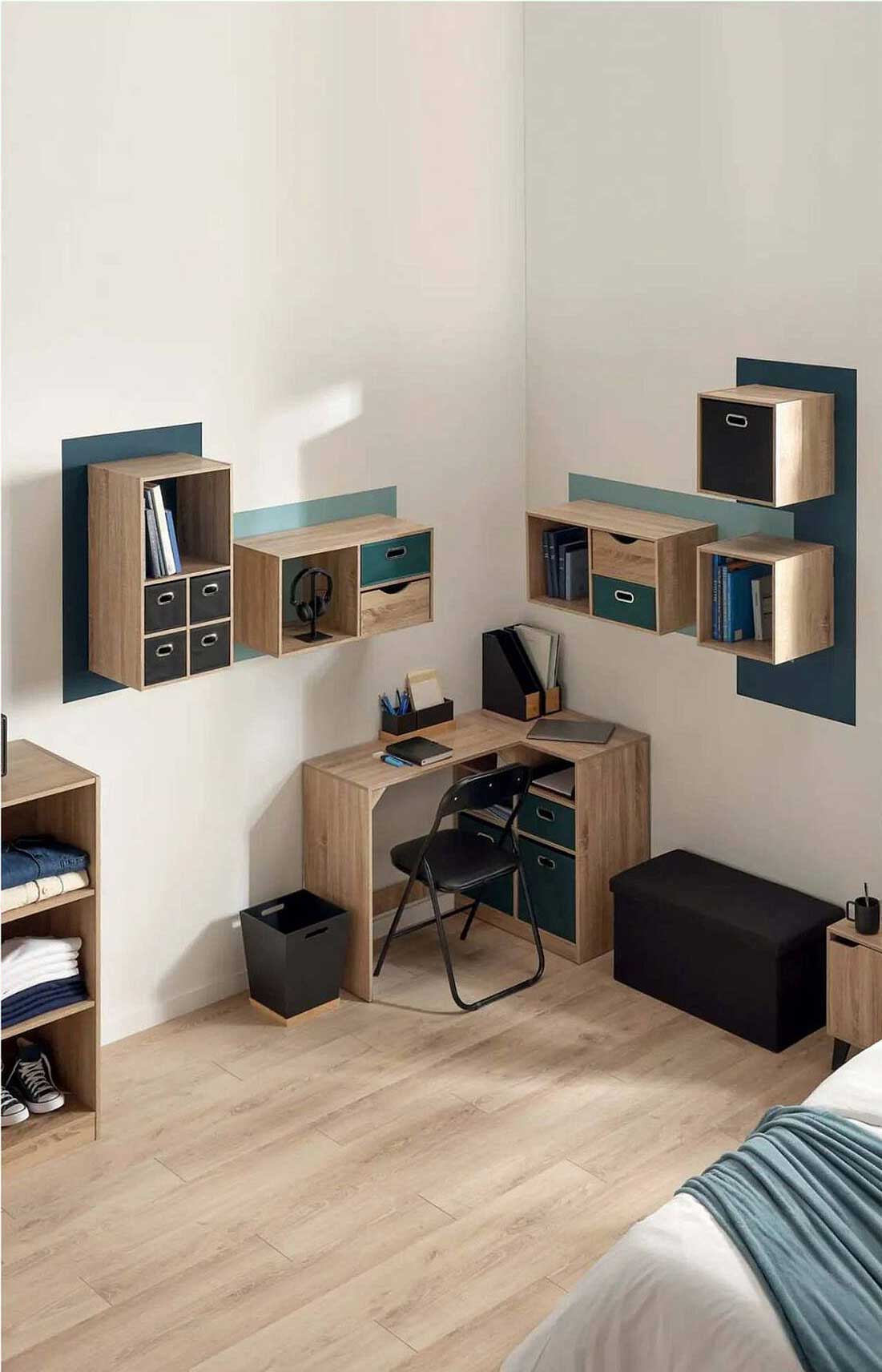 Bureau angle modulable