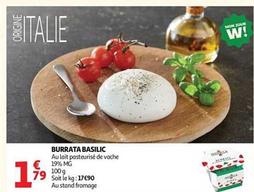 BURRATA BASILIC
