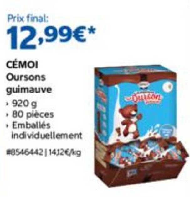 CÉMOI Oursons guimauve
