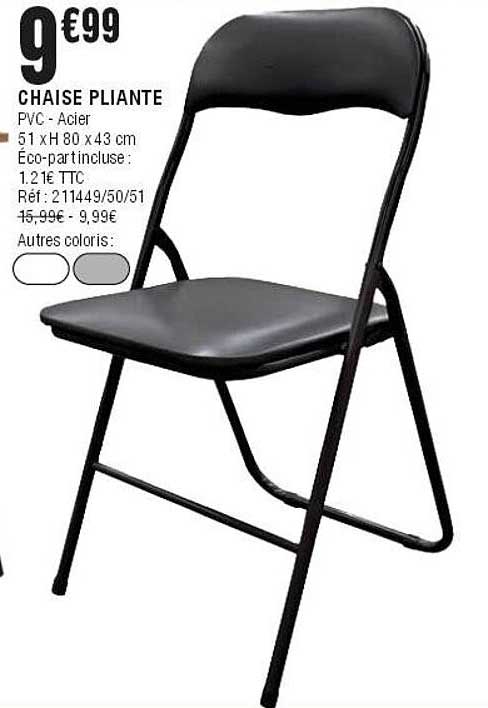 CHAISE PLIANTE