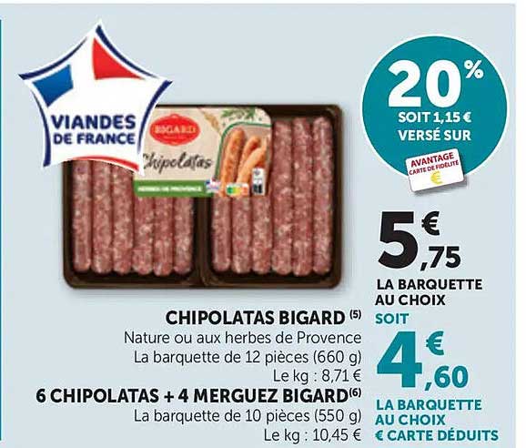 CHIPOLATAS BIGARD
