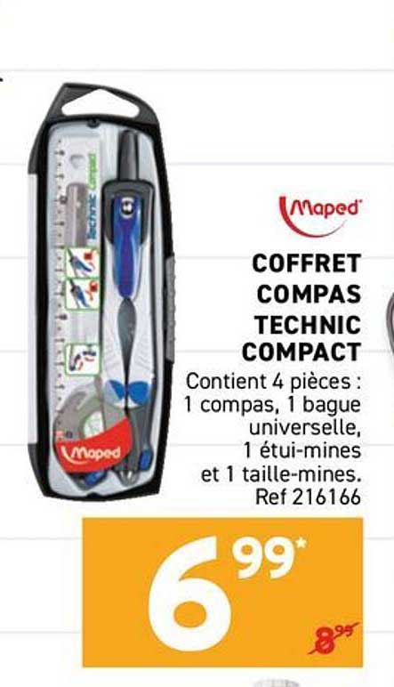 COFFRET COMPAS TECHNIC COMPACT