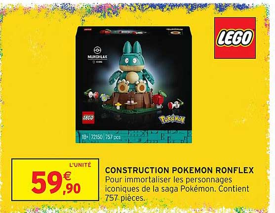 CONSTRUCTION POKEMON RONFLEX