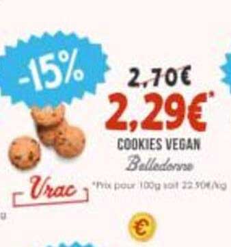 COOKIES VEGAN Balledorva