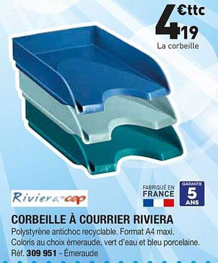 CORBEILLE À COURRIER RIVIERA