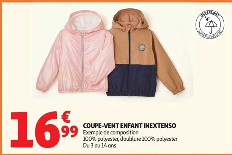 COUPE-VENT ENFANT INEXTENSO