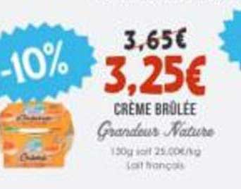 CRÈME BRÛLÉE Gourmande Nature