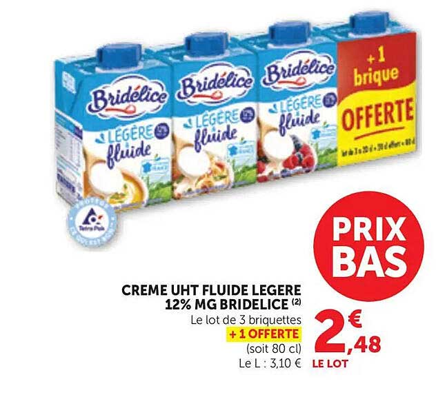 CREME UHT FLUIDE LEGERE 12% MG BRIDELICE (2)