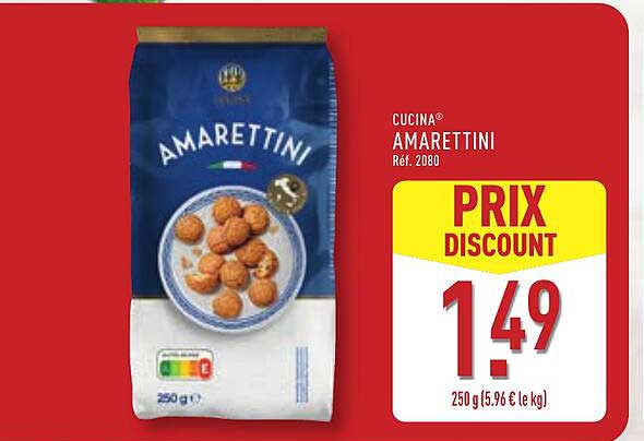 CUCINA® AMARETTINI Réf. 2080