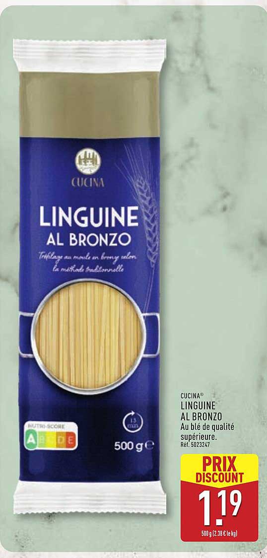 CUCINA LINGUINE AL BRONZO