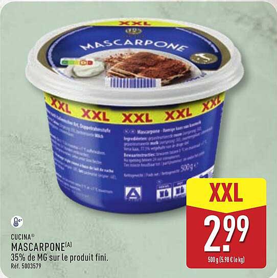 CUCINA® MASCARPONE(A)