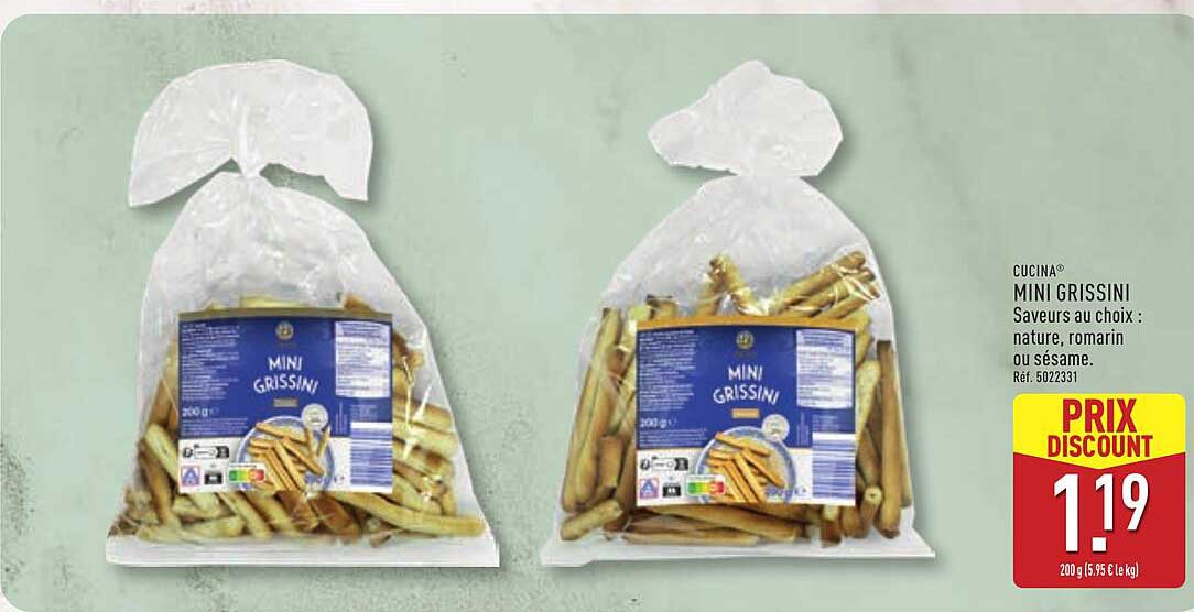 CUCINA® MINI GRISSINI