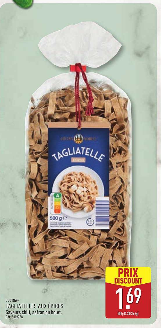 CUCINA TAGLIATELLES AUX ÉPICES