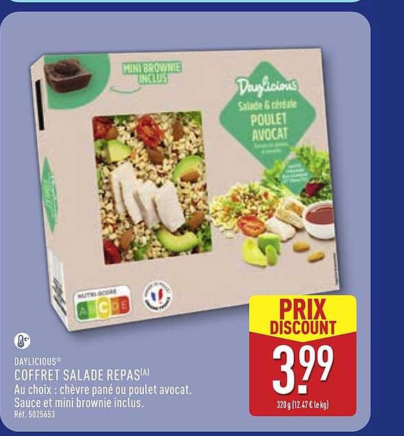 DAYLICIOUS® COFFRET SALADE REPAS(A)