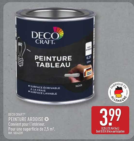 DECO CRAFT® PEINTURE ARDOISE
