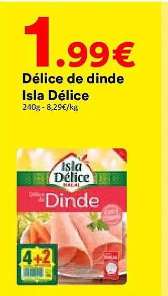Délice de dinde Isla Délice