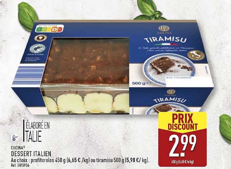 DESSERT ITALIEN