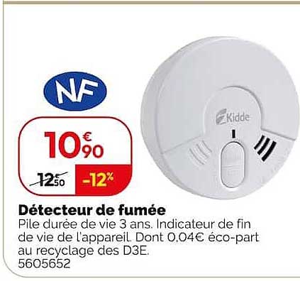 Détecteur de fumée