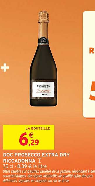 DOC PROSECCO EXTRA DRY RICCADONNA