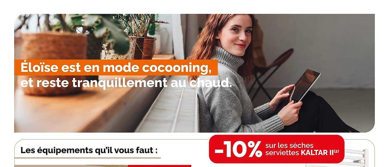 Éloïse est en mode cocooning, et reste tranquillement au chaud.