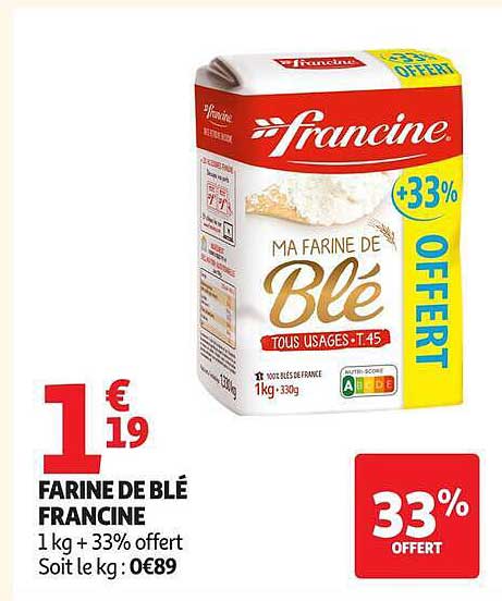 FARINE DE BLÉ FRANCINE
