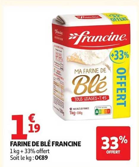 FARINE DE BLÉ FRANCINE