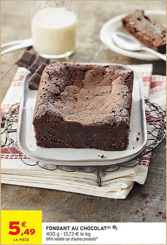 FONDANT AU CHOCOLAT(2)