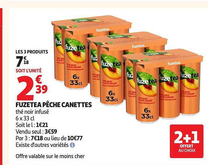 FUZETEA PÊCHE CANETTES