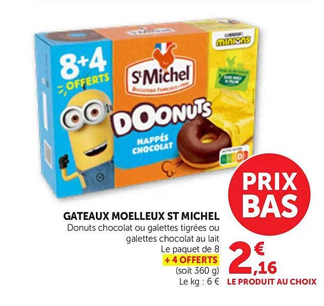 GATEAUX MOELLEUX ST MICHEL