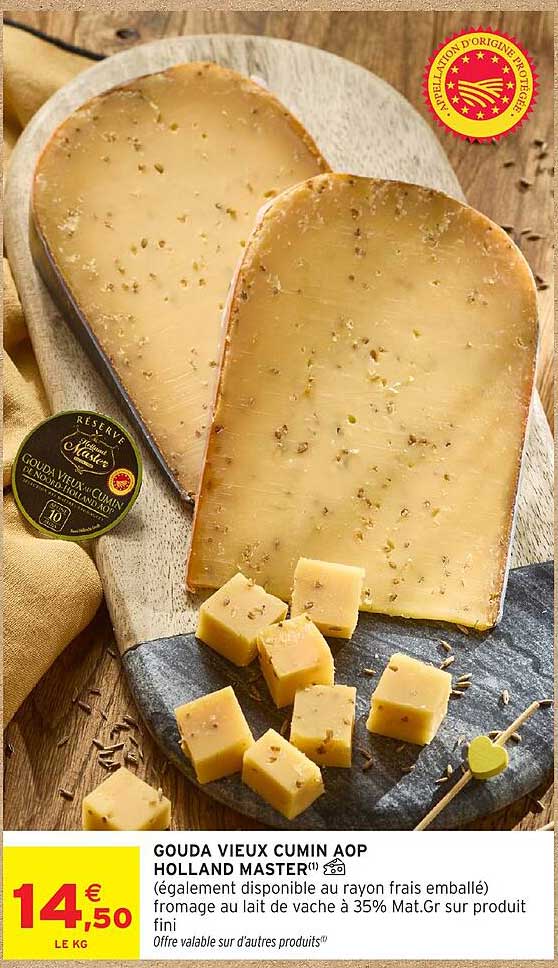 GOUDA VIEUX CUMIN AOP HOLLAND MASTER