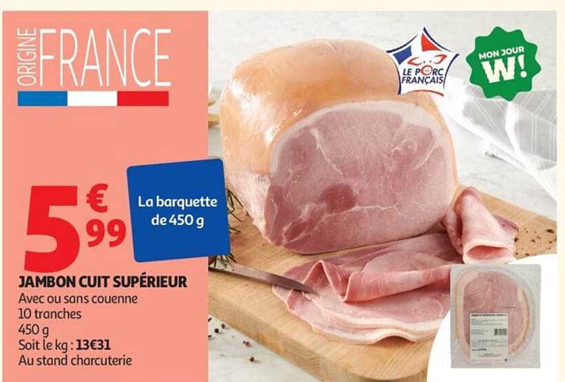 JAMBON CUIT SUPÉRIEUR