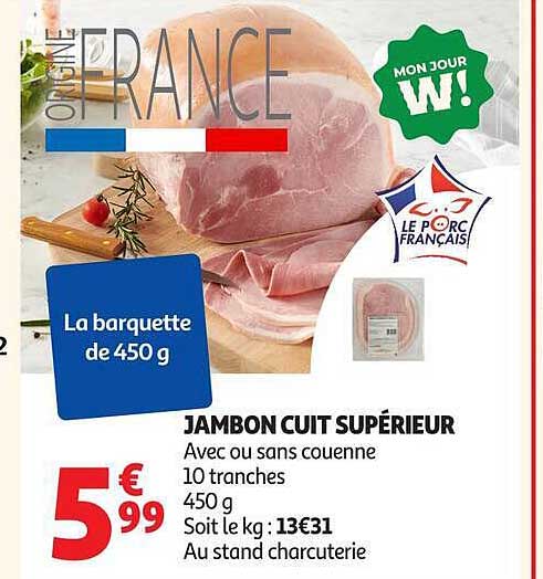 JAMBON CUIT SUPÉRIEUR
